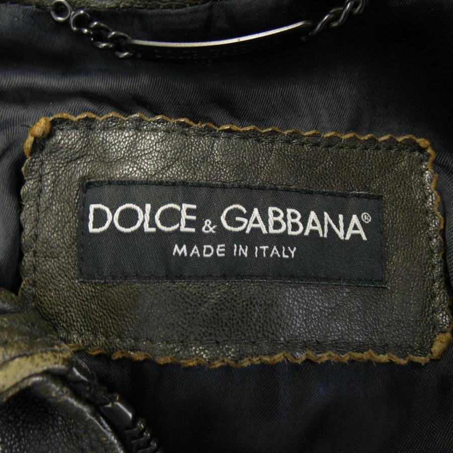 ドルチェアンドガッバーナ DOLCE&GABBANA レザージャケット | ME-CFS.NET