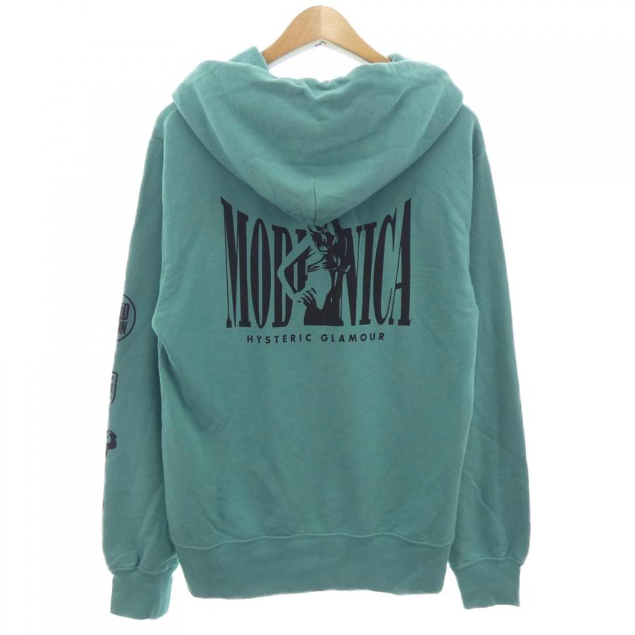 ☆ヒステリックグラマー☆薄手パーカー SEE NO EVILワッペン パーカー|HYSTERIC GLAMOUR MEN | HYSTERIC