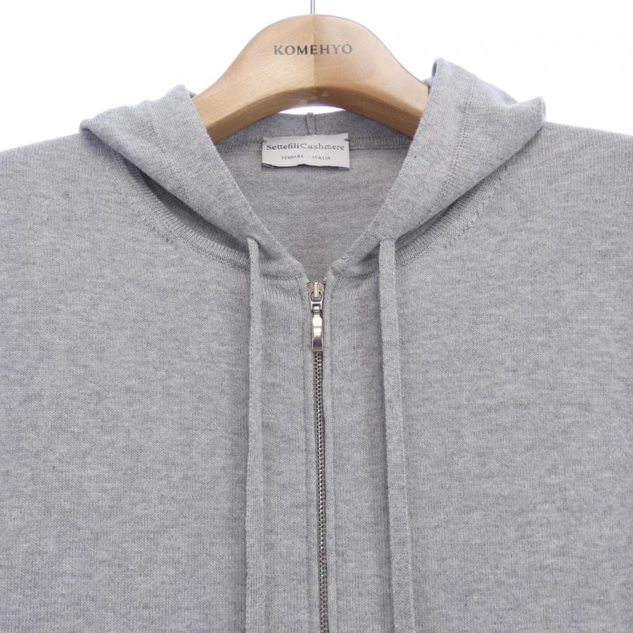 セッテフィーリカシミヤ SETTEFILI CASHMERE パーカーB R ONLINE - Style Web Magazine Online Shop ビー・アール・オンライン セッテフィーリカシミア BR別注 リネン コットン ジップアップ ニットパーカー RAMA6FZ