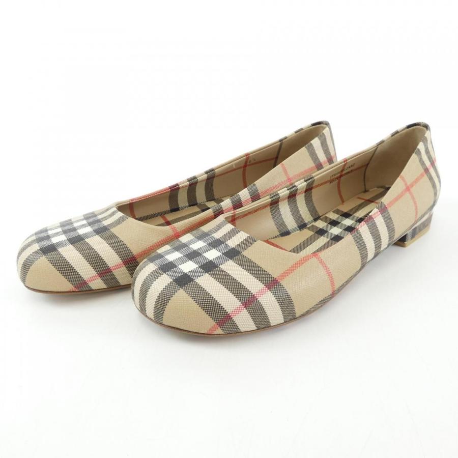 ■ BURBERRY バーバリー スウェード フラットシューズ 38.5 □ BURBERRY バーバリー スウェード フラットシューズ 38.5