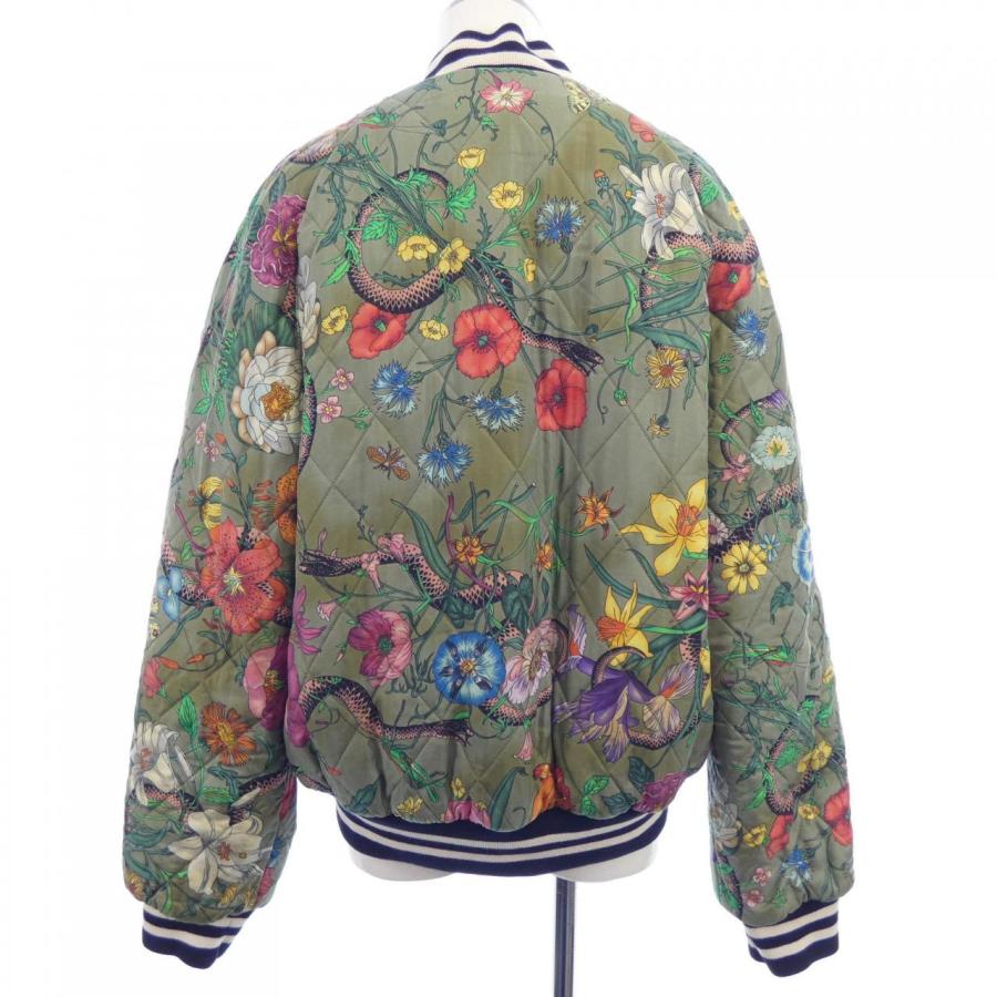GUCCIブルゾン GUCCI sz US S Mens Oversize Nylon Panther Track Jacket w/ Web