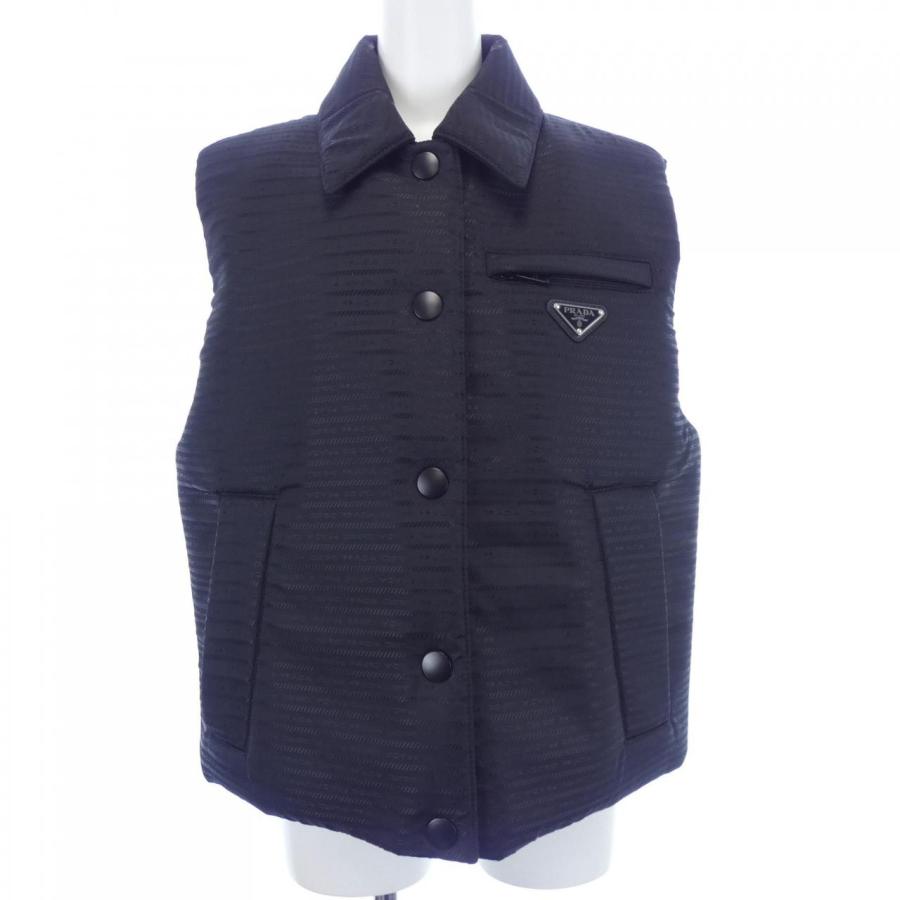 PRADA ブラック ベスト 複数ポケット新品未使用 PRADA ブラック ベスト 複数ポケット新品未使用