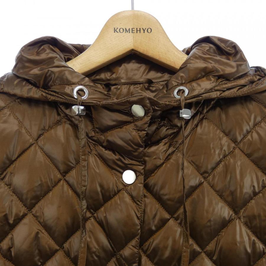 新作*MAXMARA* Carpa コットンクロップドジャケット ブラウン