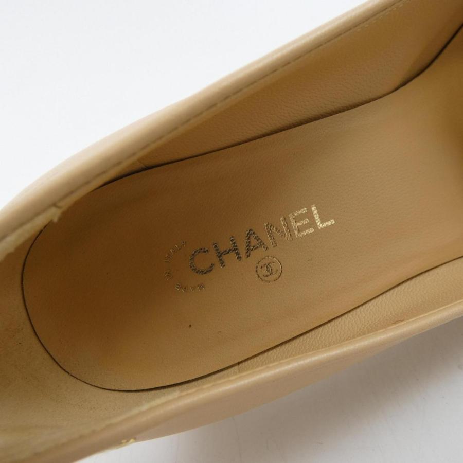 最終値下げ　【未使用タグ付】38 1/2C　約24cm CHANEL パンプス CHANEL 【中古】CHANEL シャネル 靴 レディース パンプス G35403