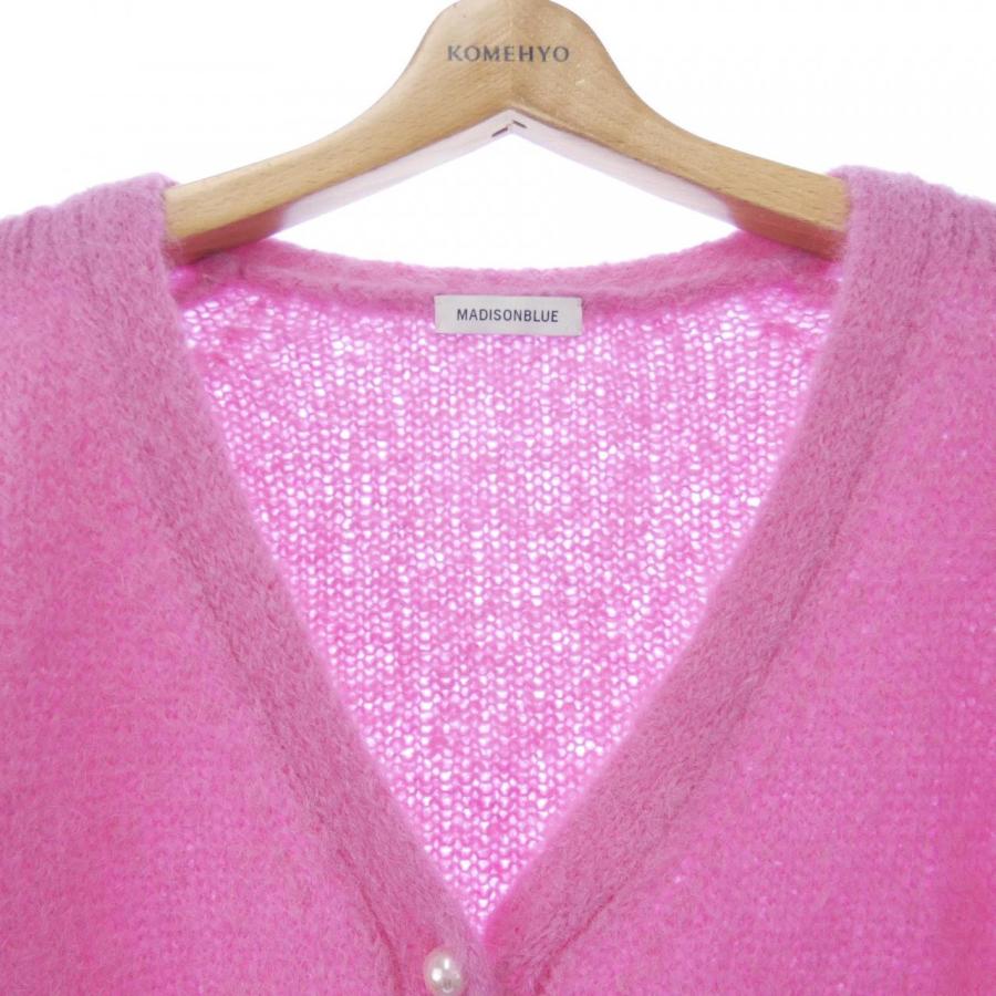 MADISONBLUE カーディガン 長袖 BIG KNIT V CD MESH | KNIT | MADISONBLUE