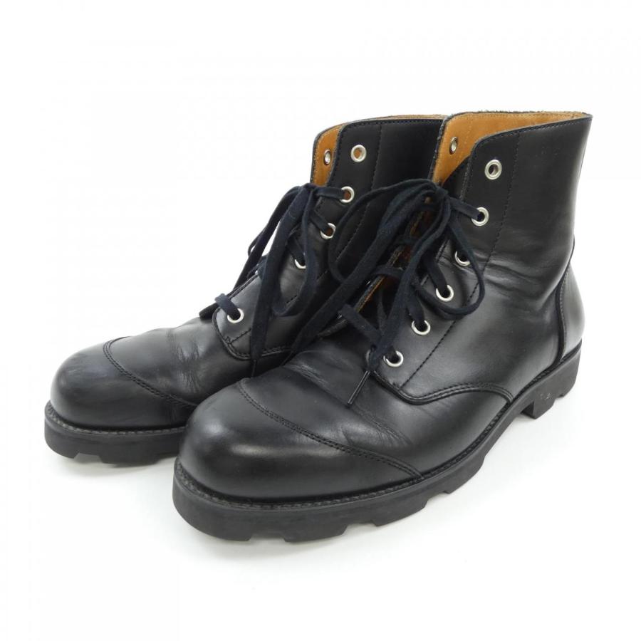 コムデギャルソン　オム　黒レザーハイカットブーツ コムデギャルソン COMME des GARCONS ブーツ : KOMEHYO