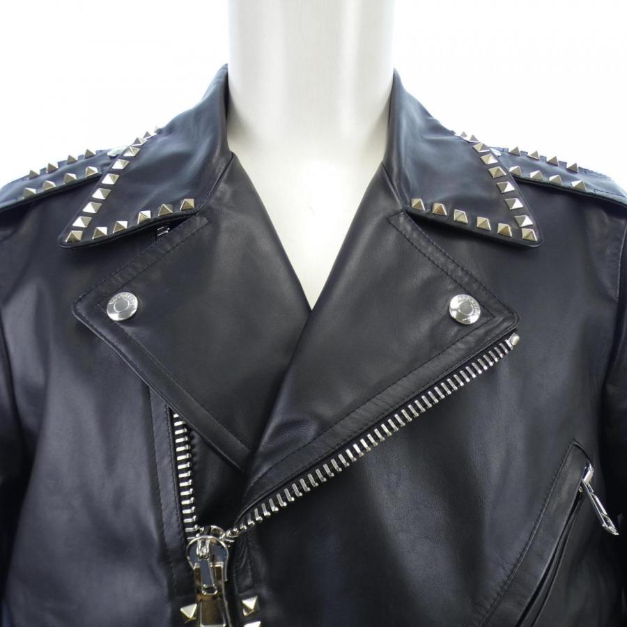 ヴァレンティノ VALENTINO レザーライダースジャケット