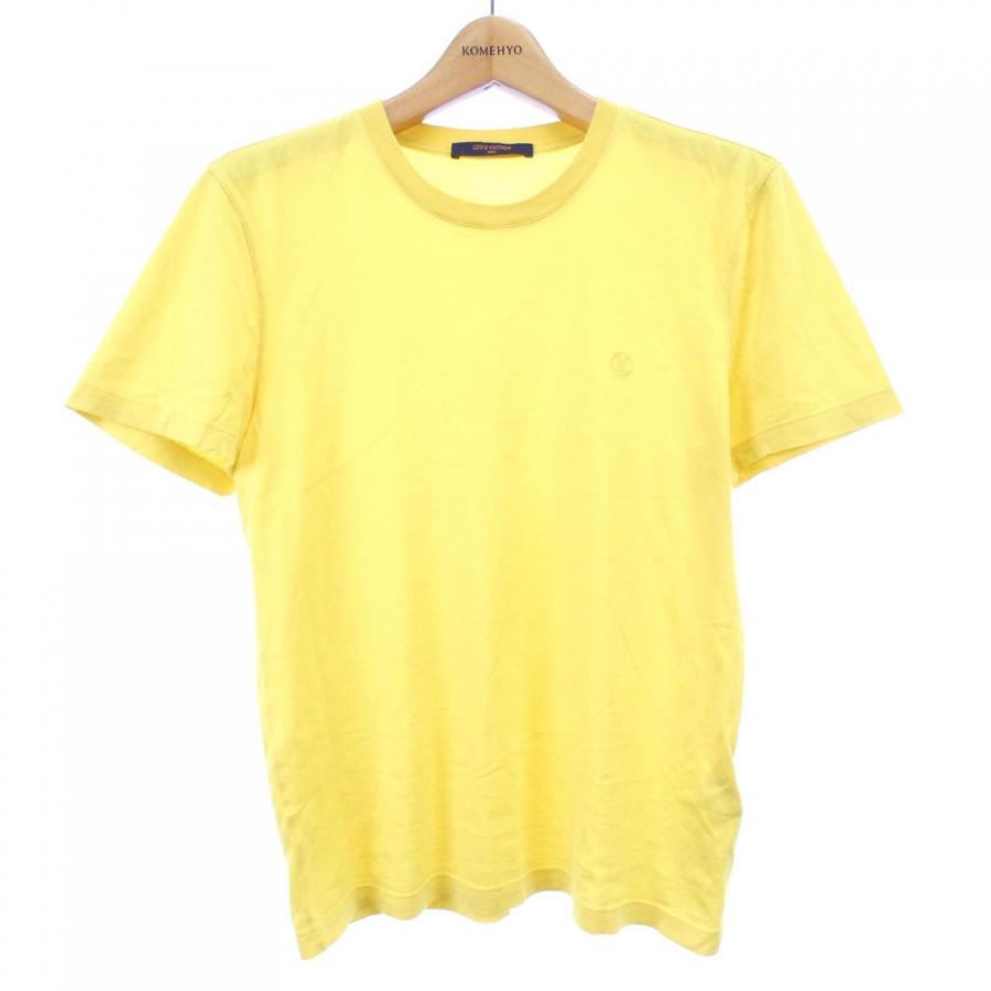 ルイヴィトン　LOUIS VUITTON 半袖 Tシャツ イエロー S 試着のみ ルイヴィトン LOUIS VUITTON 半袖 Tシャツ イエロー S 試着のみ LOUIS