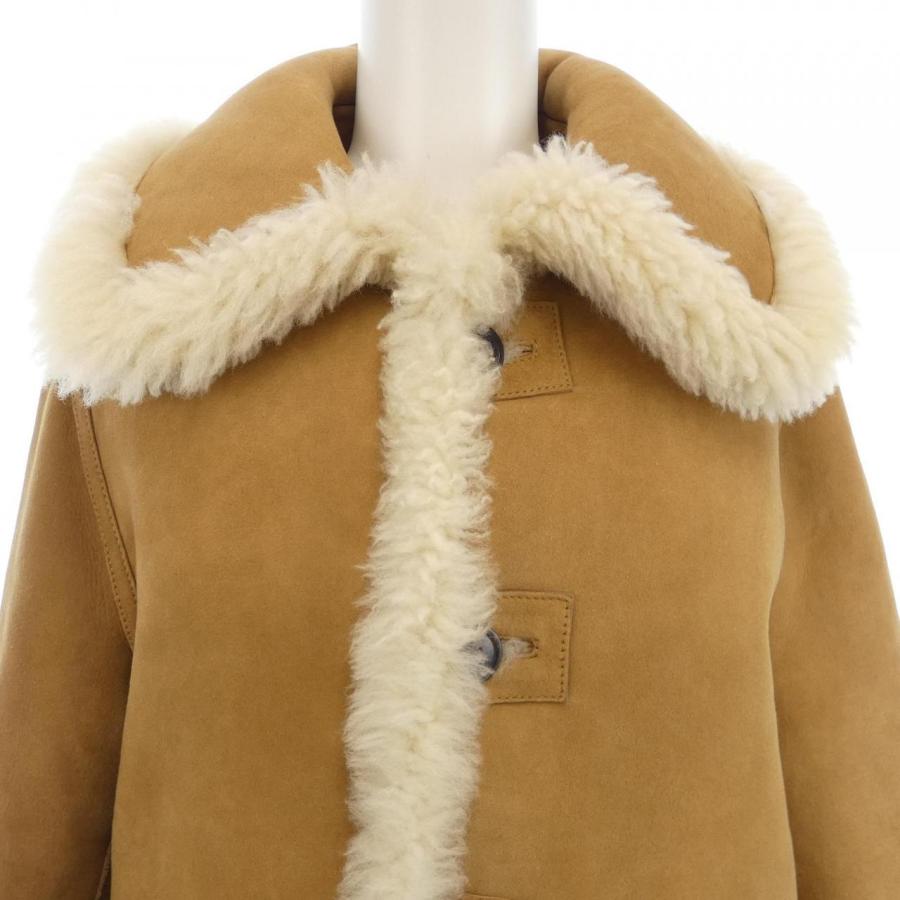 クリスチャンディオール CHRISTIAN DIOR ムートンコートの画像