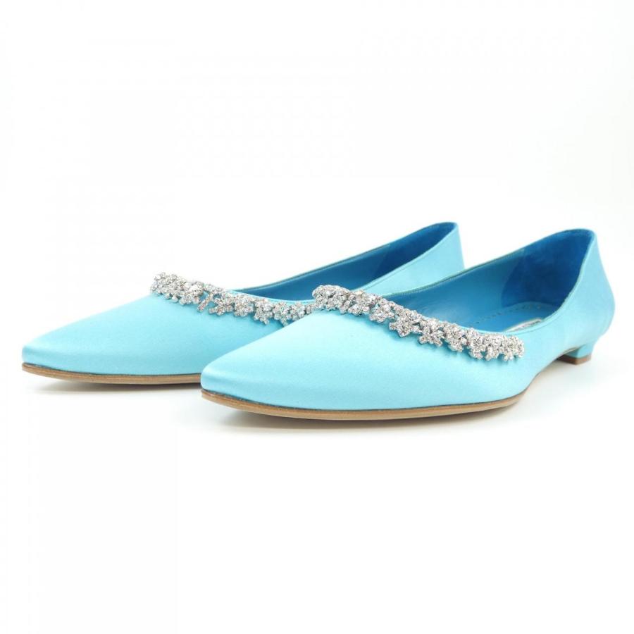 【美品/未使用】37サイズMANOLO BLAHNIK フラットシューズ マノロブラニク MANOLO BLAHNIK シューズ : KOMEHYO ONLINESTORE Yahoo