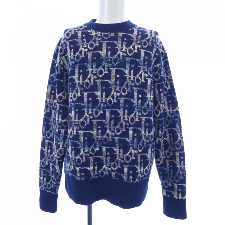 ディオール DIOR オブリーク OBLIQUE 193M638AT344 ニット : KOMEHYO