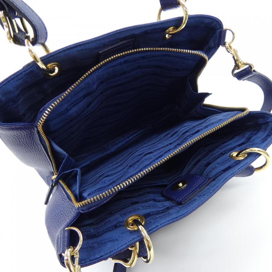 【新品未使用】【定価44800円】サマンサタバサ　バック Dream bag for レザートートバッグ(FREE ブラック): Samantha Thavasa