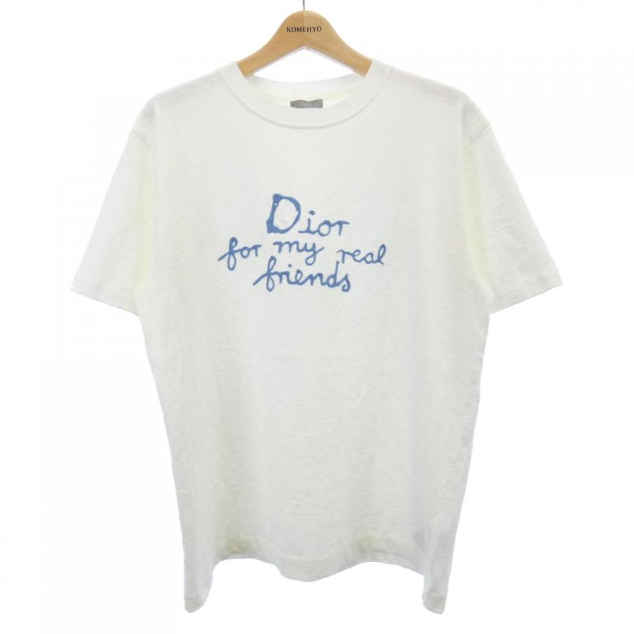 DIOR ホワイト 半袖Tシャツ10 DIOR ホワイト 半袖Tシャツ10 クリスチャンディオール Christian