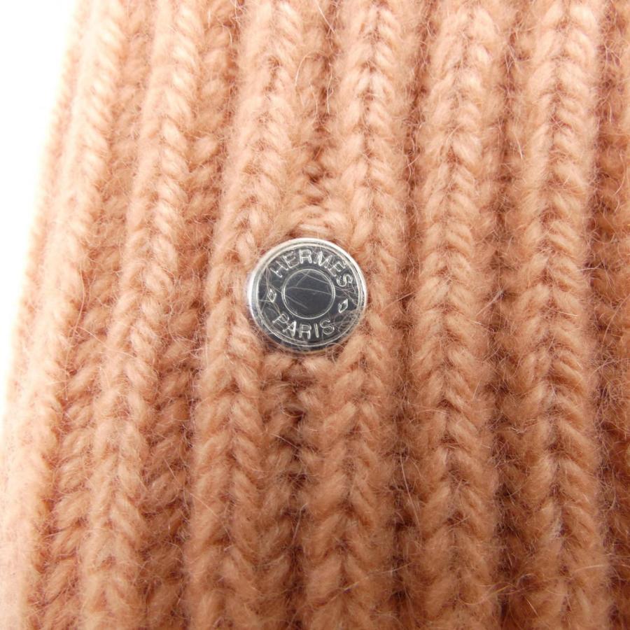 エルメス ニットキャップ ベージュ エルメス HERMES ニットキャップ : KOMEHYO ONLINESTORE Yahoo!店