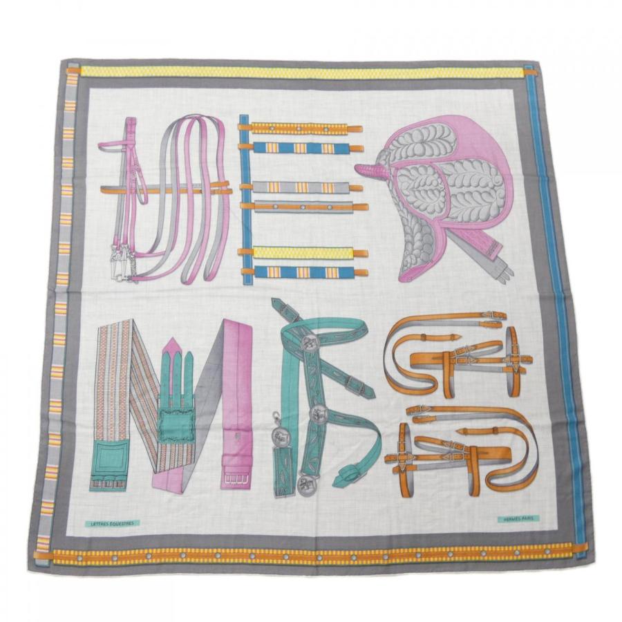 エルメス HERMES LETTRES EQUESTRES H244039S カレジェアン140  