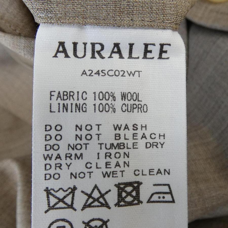 オーラリー AURALEE A24SC02WT コートの画像