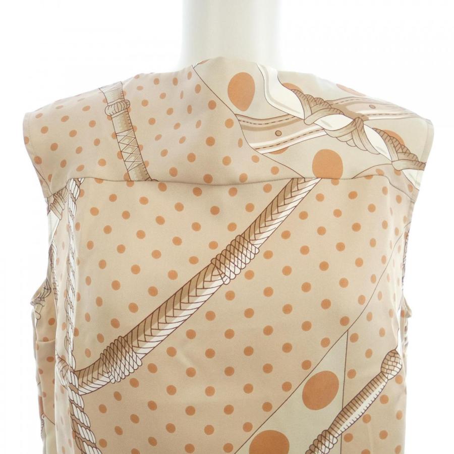 エルメス HERMES CLIC-CLAC A POIS *17-7600 ツイルレーヌ トップスの画像
