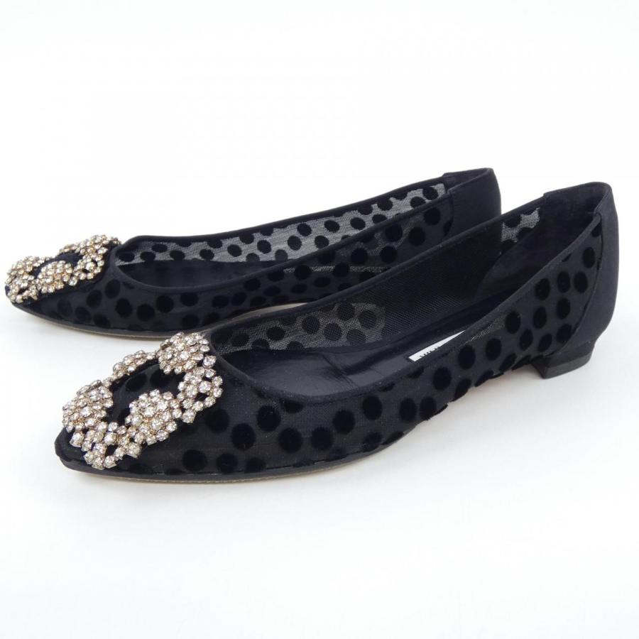 Manolo Blahnik ポインテッドトゥ フラットシューズ マノロブラニク MANOLO BLAHNIK フラットシューズ : KOMEHYO
