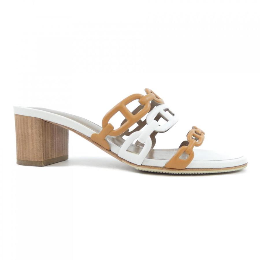 エルメスサンダル タンデム エルメス サンダル タンデム シルバー 36