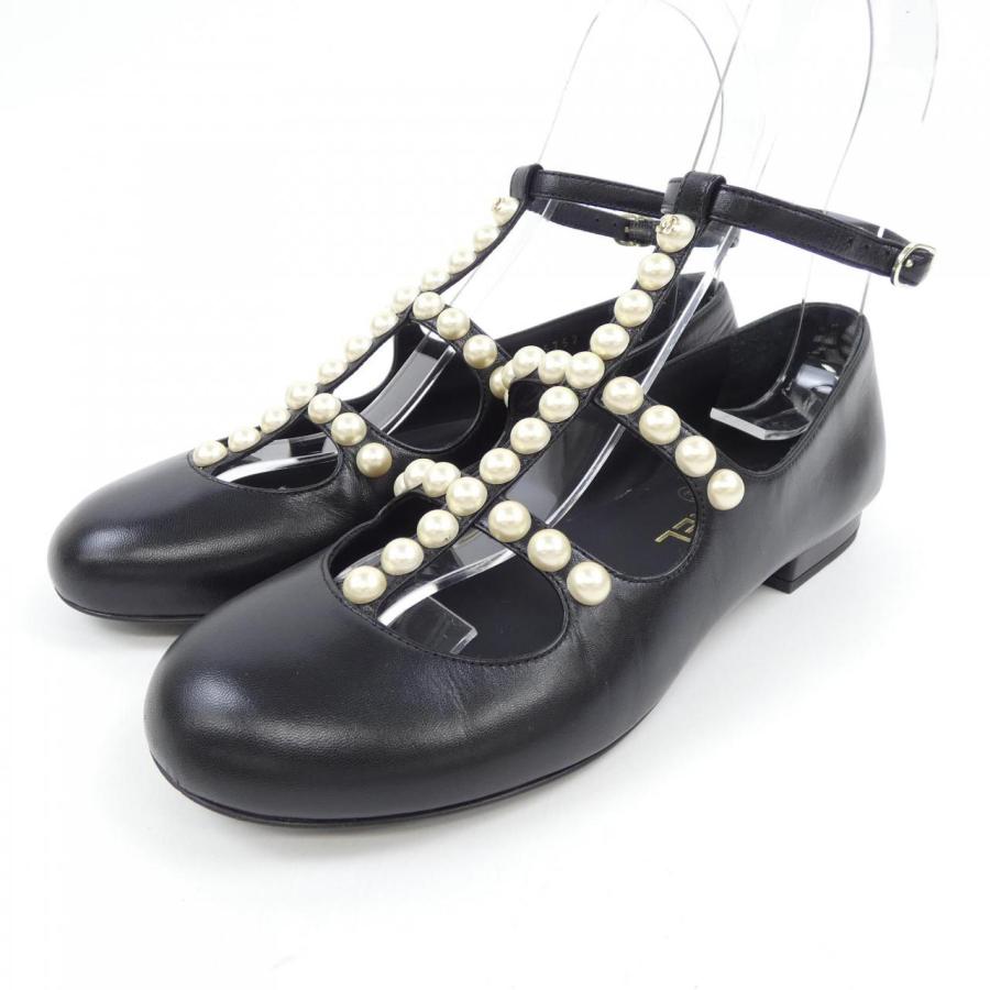 シャネル CHANEL メリージェーン MARY JANES G45752B17101 シューズ