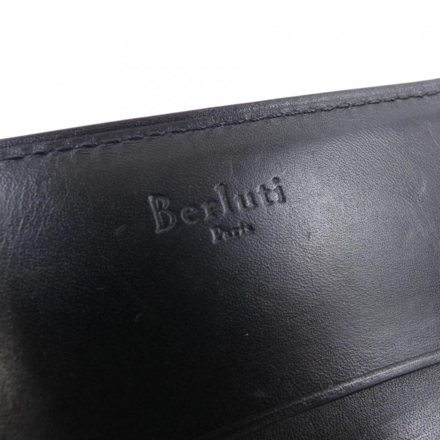 ベルルッティ Berluti インブイアスクリットレザーカードホルダー CARD