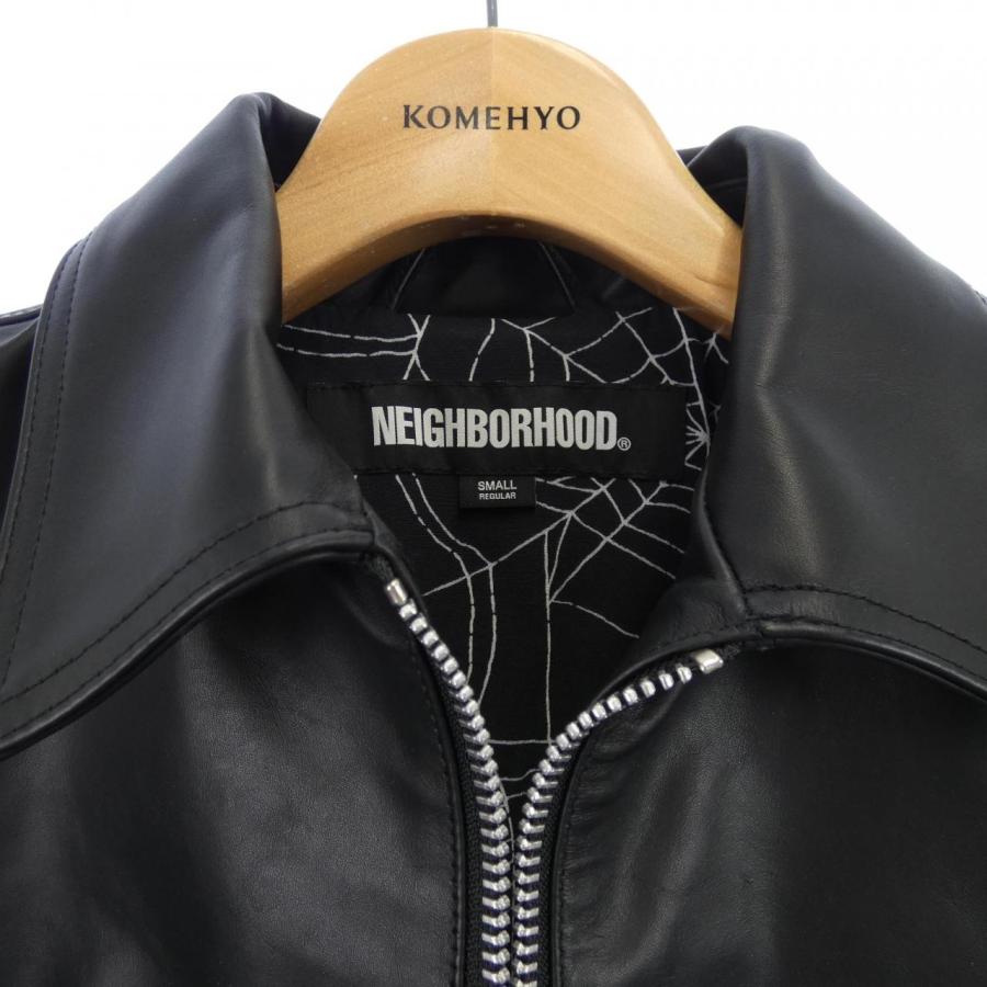 最終値下げ　neighborhoodレザー シングルライダースジャケット ネイバーフッド NEIGHBORHOOD レザーライダースジャケット : KOMEHYO