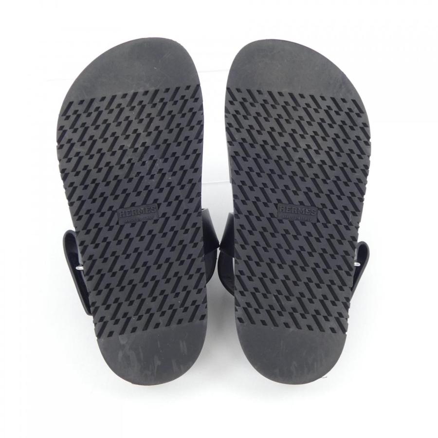 新品未使用HERMES サンダル（ジニアス） ブラック エルメス HERMES ジニアス 242159Z サンダル : KOMEHYO ONLINESTORE