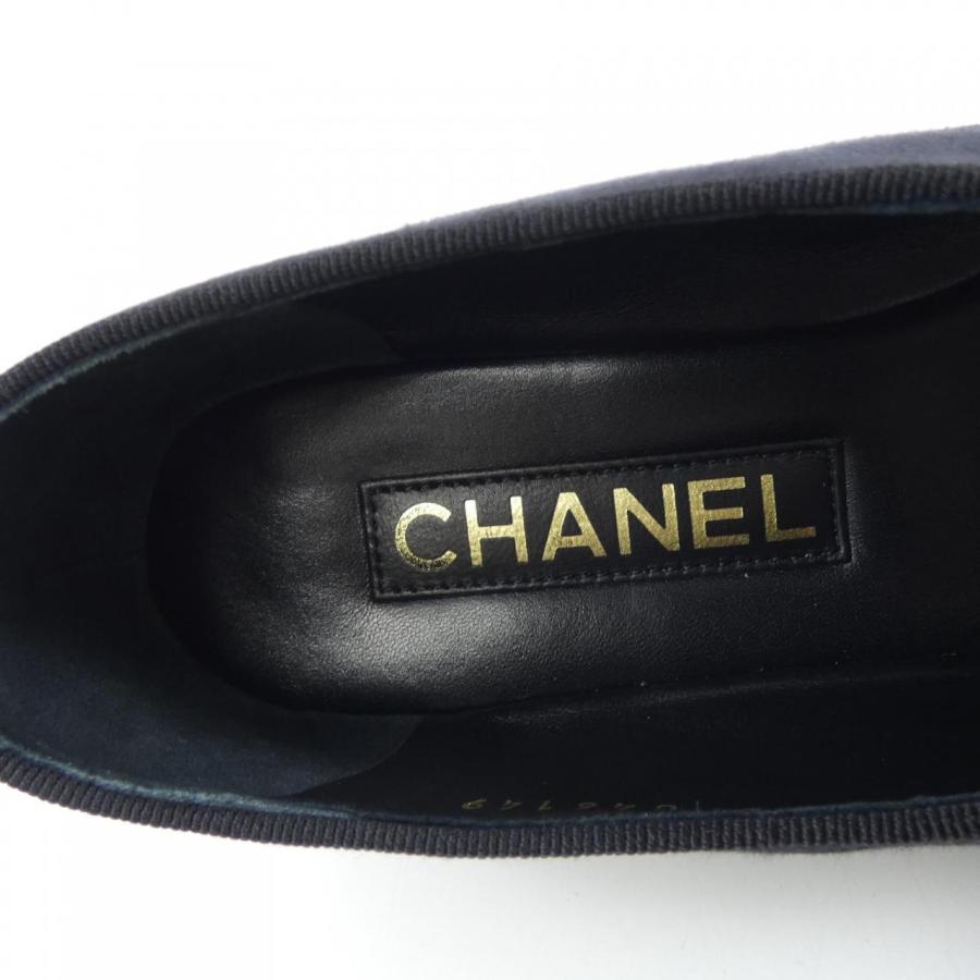 シャネル CHANEL メリージェーン G46149B19105 フラットシューズ