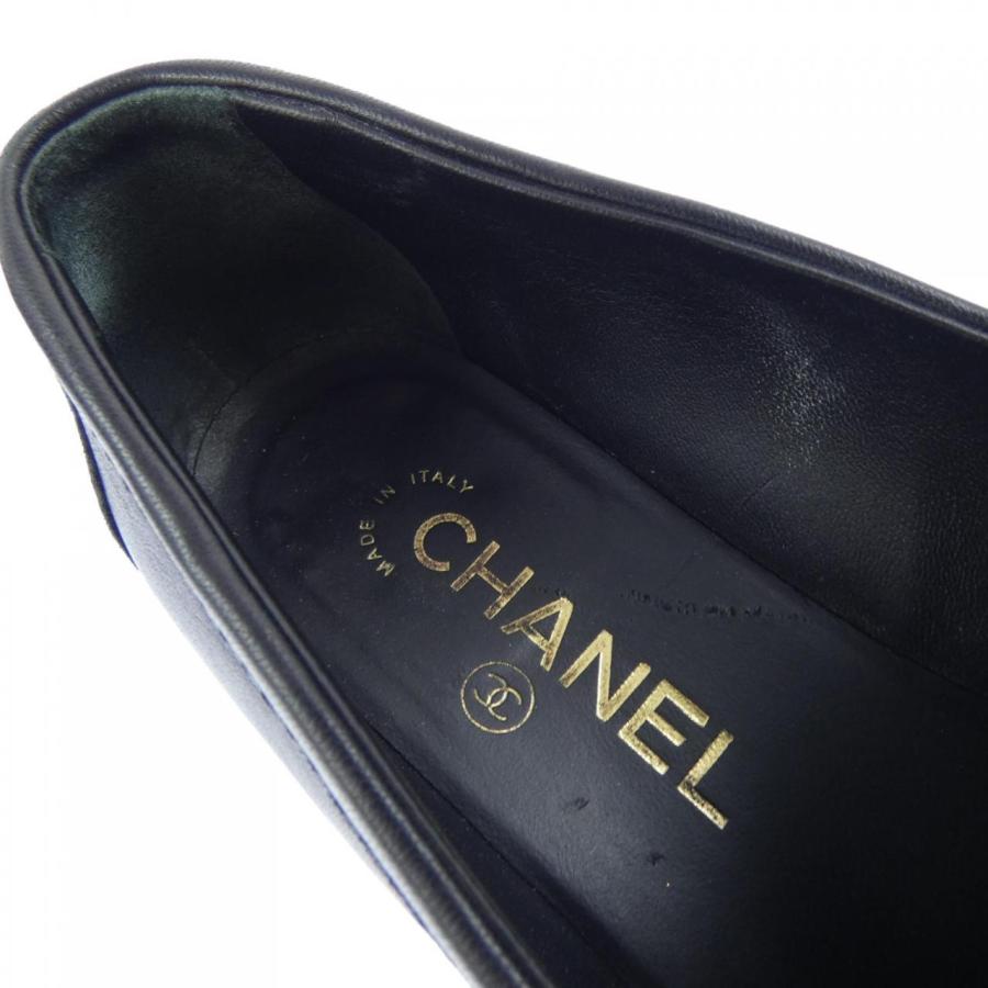シャネル CHANEL ローファー ターンロック マトラッセ G36646X01000