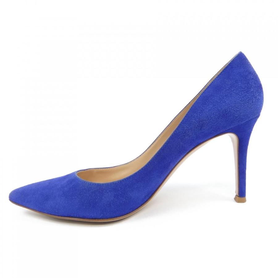 【極美品】ジャンヴィットロッシ　パンプス　ブルー　水色　ヒール　　　24.5 ジャンヴィトロッシ GIANVITO ROSSI パンプス : KOMEHYO ONLINESTORE
