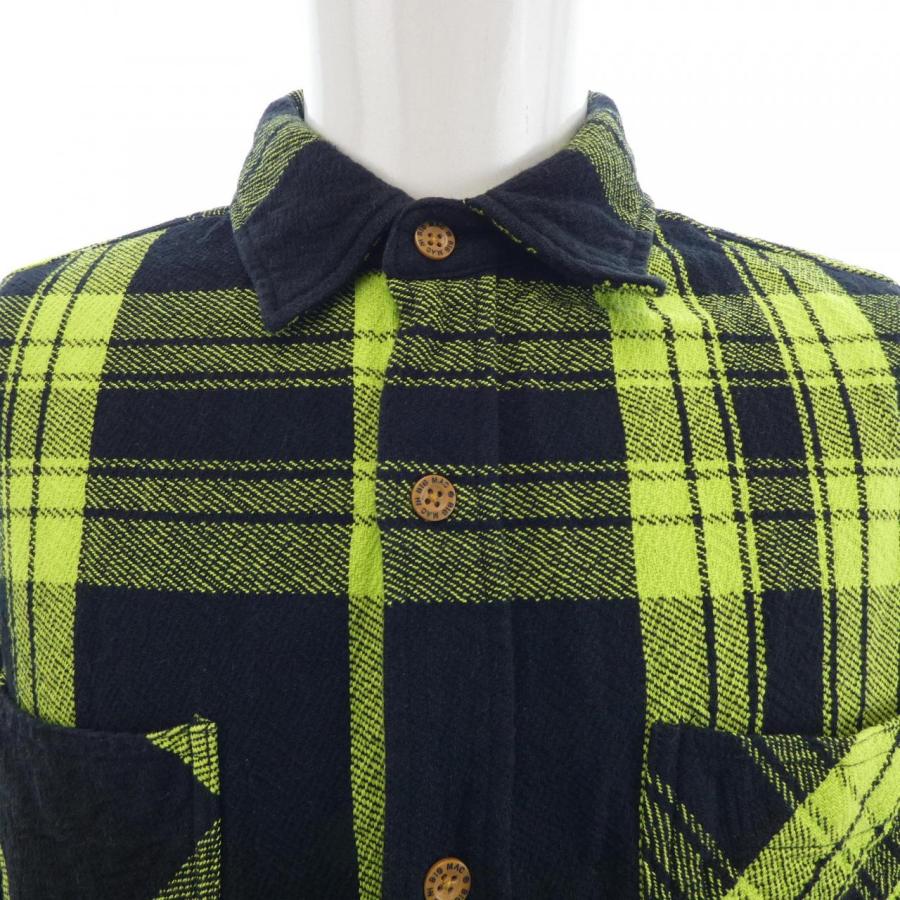 N.HOOLYWOOD BIC MAC SHIRT カジュアルシャツ L 黄 エヌハリウッド N.HOOLYWOOD BIG MAC シャツ : KOMEHYO ONLINESTORE
