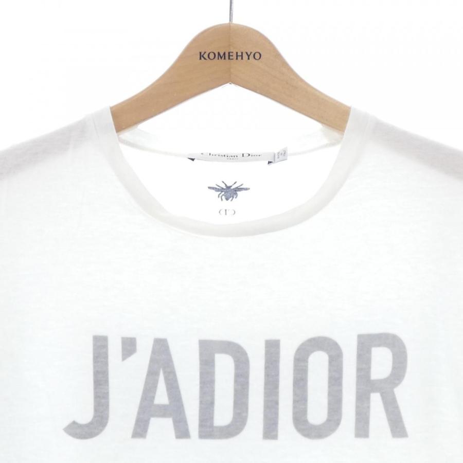 Christian Dior クリスチャンディオール J'ADIOR 8 ナンバリングプリントTシャツ 213T03TC001 ホワイト XS Christian Dior（クリスチャン・ディオール） J'ADIOR 8 ナンバリング