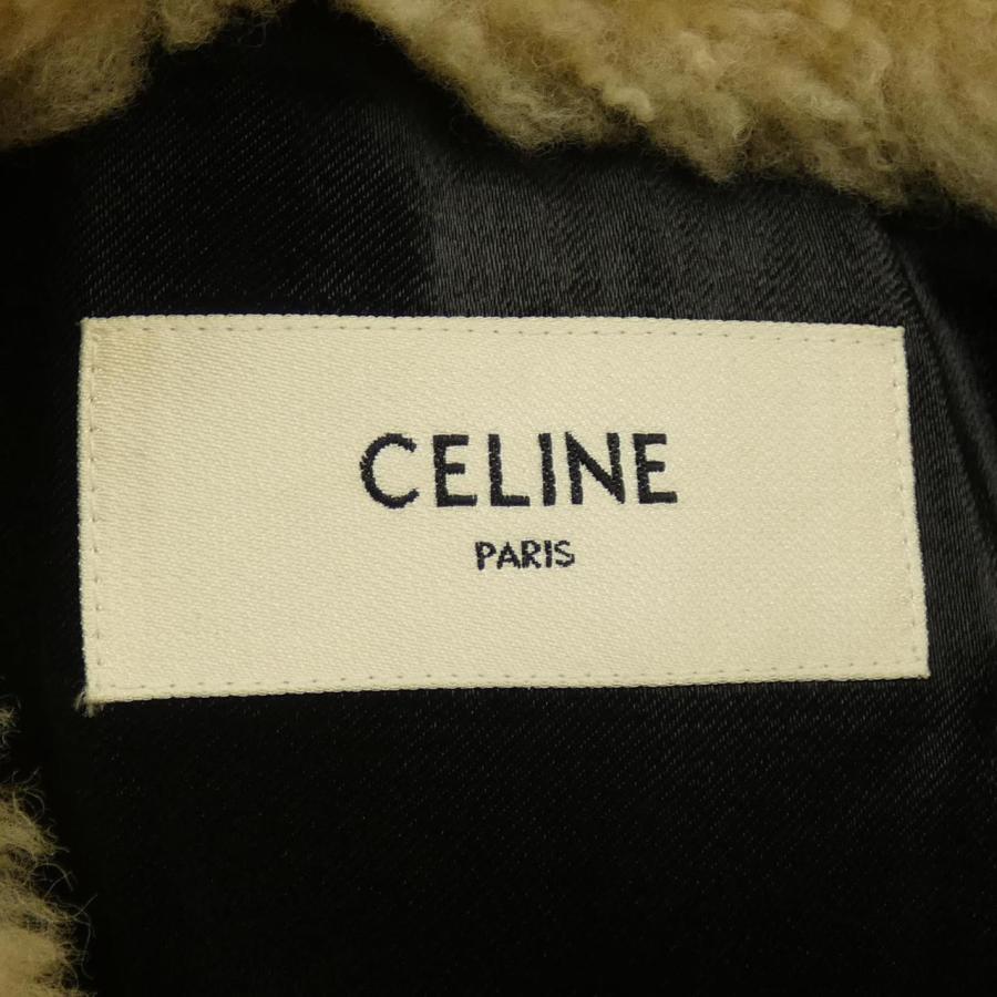 セリーヌ CELINE 2D196935F ムートンコートの画像