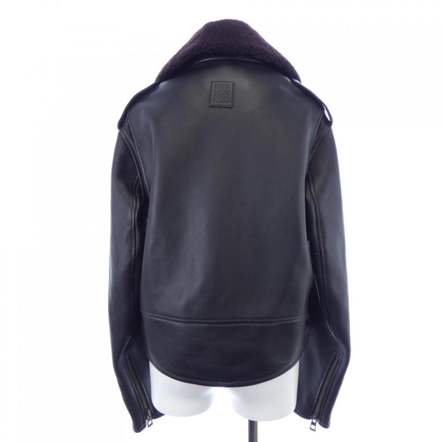 ロエベ LOEWE H526Y34L26 レザーライダースジャケットの画像