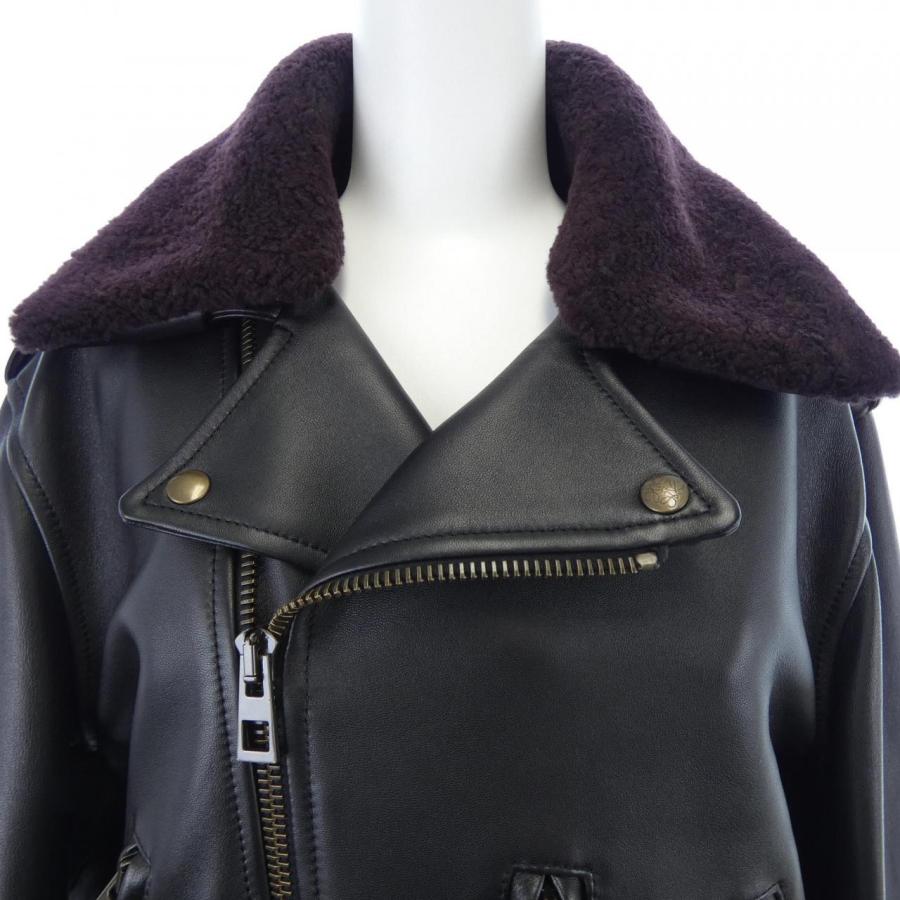 ロエベ LOEWE H526Y34L26 レザーライダースジャケットの画像