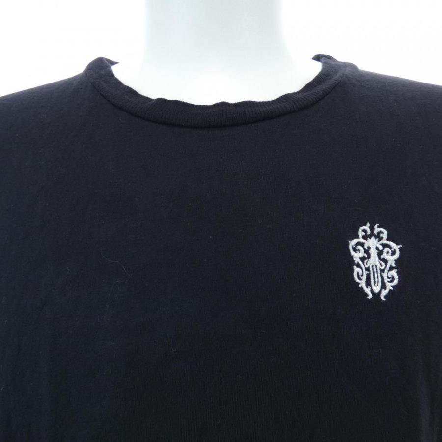 クロムハーツ Tシャツ ヴァインダガー 白×黒 クロムハーツ CHROME HEARTS ヴァインダガー VINE DAGGER 2612-304
