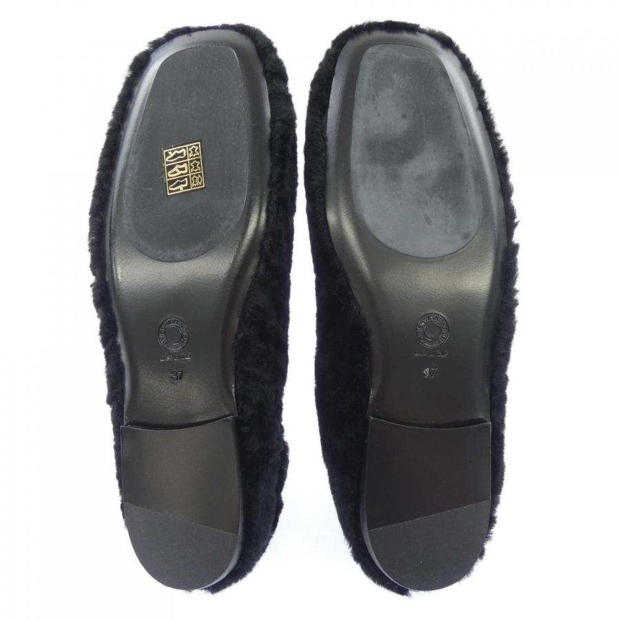 美品⭐︎DIES VAN NOTEN ブラック フラットパンプス ドリスヴァンノッテン DRIES VAN NOTEN フラットシューズ : KOMEHYO