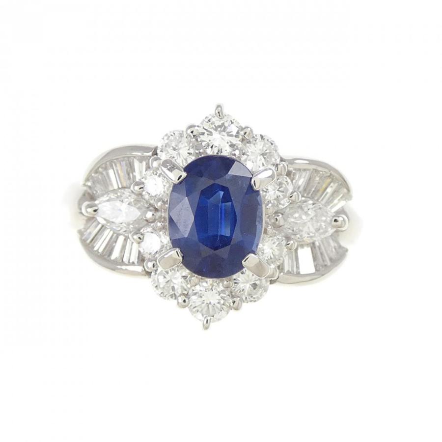 PT900 サファイヤ リング 0.86CT : KOMEHYO ONLINESTORE Yahoo!店