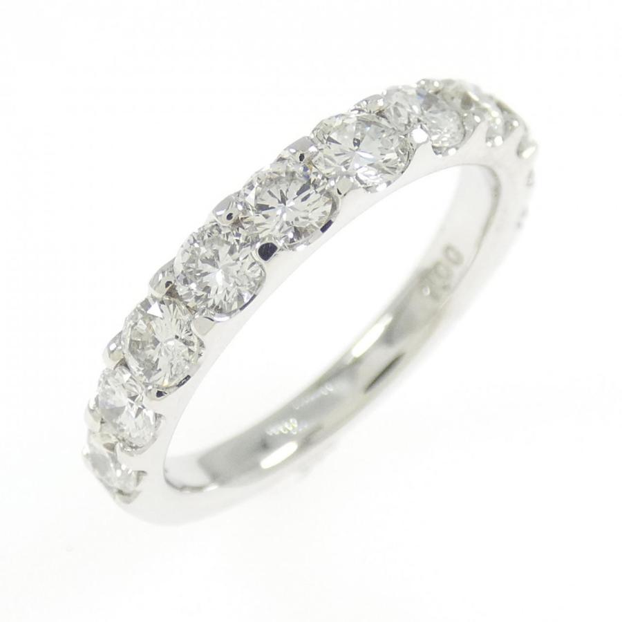 K18WG ハーフエタニティ ダイヤモンド リング 1.00CT : KOMEHYO