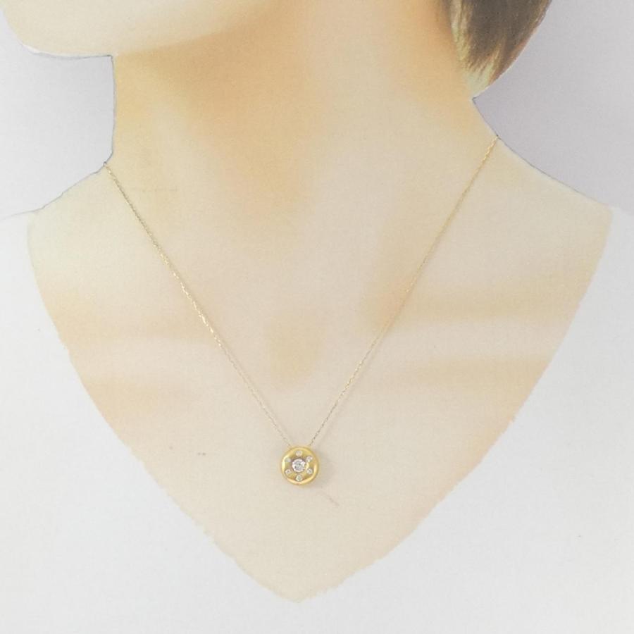 K18YG ダイヤモンド ネックレス 0.31CT : KOMEHYO ONLINESTORE Yahoo 