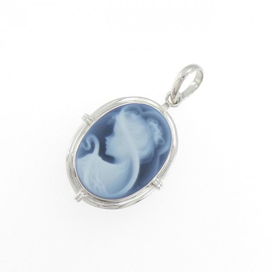 K18WG メノウカメオ ペンダント : KOMEHYO ONLINESTORE Yahoo!店