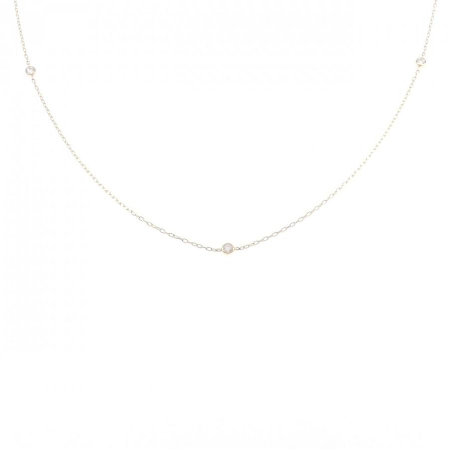 田中。　ダイヤモンドネックレス0.314ct ダイヤモンド ネックレス 一粒 0.4ct D VVS1 3EX H&C プラチナ 中央