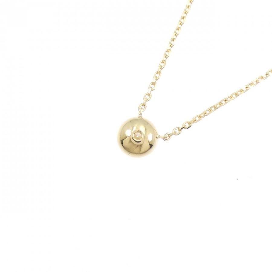 K18YG ダイヤモンド ネックレス 0.31CT F SI1 3EXT