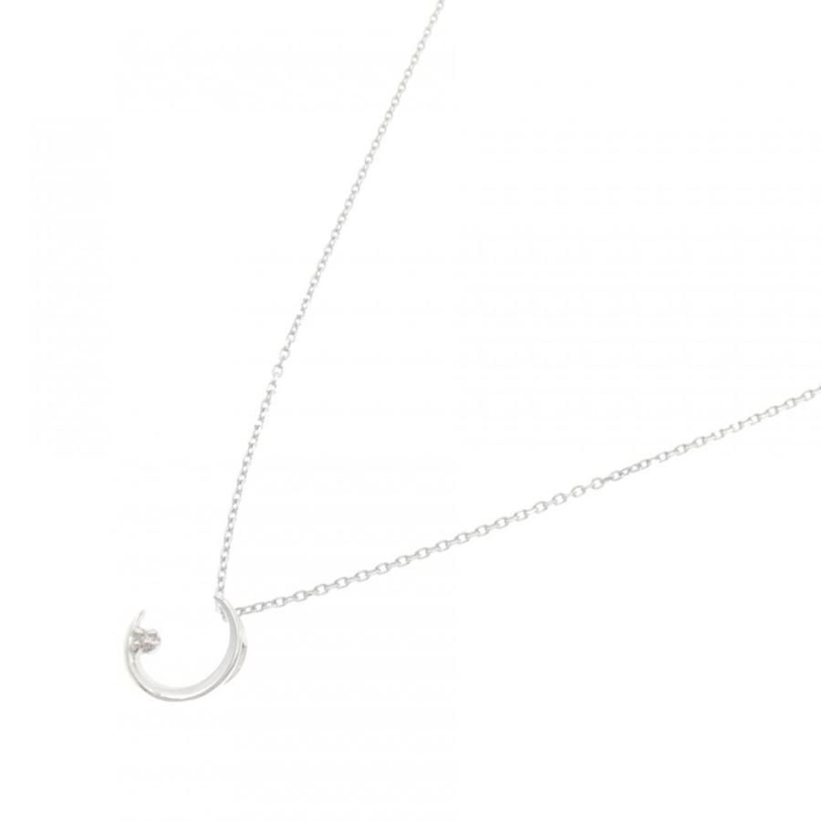 K10WG ダイヤモンド ネックレス 0.01CT : KOMEHYO ONLINESTORE Yahoo 