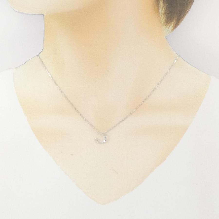 K10WG ダイヤモンド ネックレス 0.01CT : KOMEHYO ONLINESTORE Yahoo 