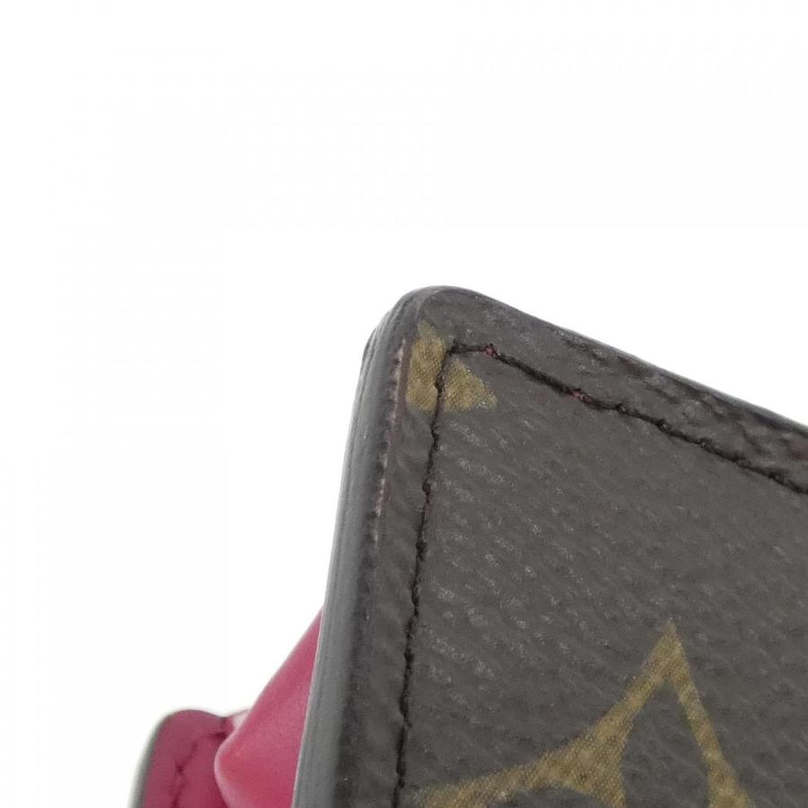ルイヴィトン モノグラム ポルトフォイユ フロール チェーン M69578
