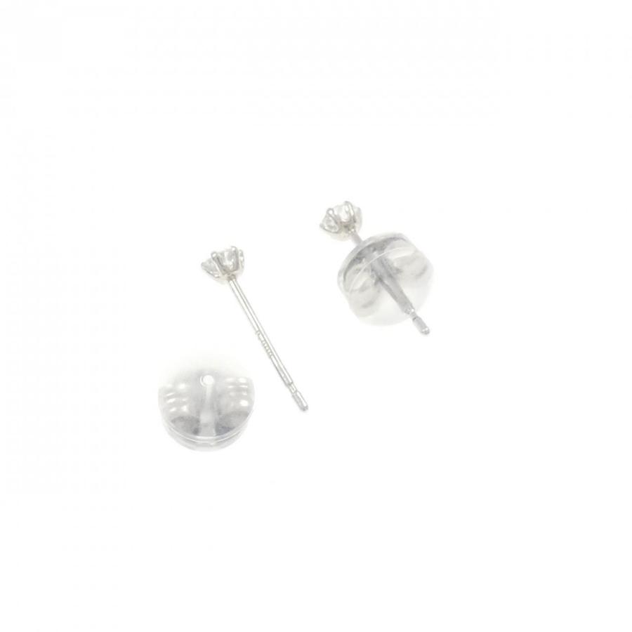 PT900 ソリティア ダイヤモンド ピアス 0.15CT Sears ダイヤモンド 