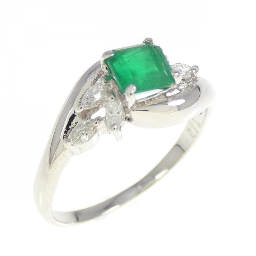 PT900 エメラルド リング 0.51CT : KOMEHYO ONLINESTORE Yahoo!店 