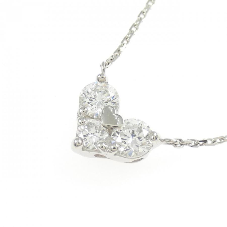 PT900/PT850 ダイヤモンド ネックレス 0.759CT E-F SI1 VG : KOMEHYO 