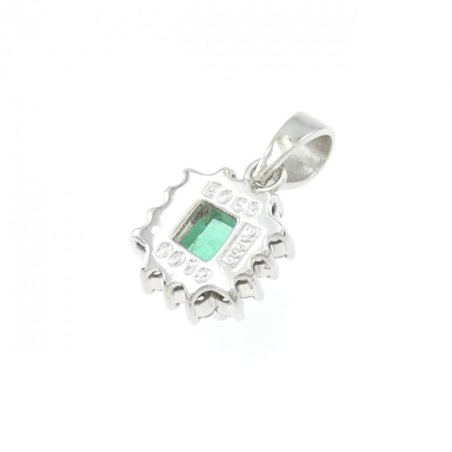 PT900 エメラルド ペンダント 0.53CT : KOMEHYO ONLINESTORE Yahoo!店 